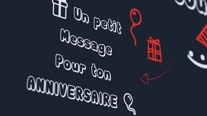 Texte et Idée de Message Anniversaire 20 ans - Juste un Message